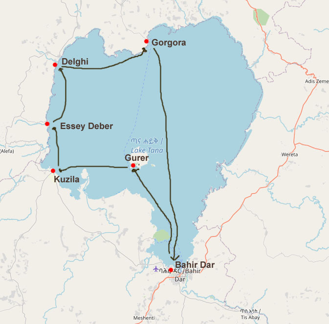 Lake Tana - rondvaart
