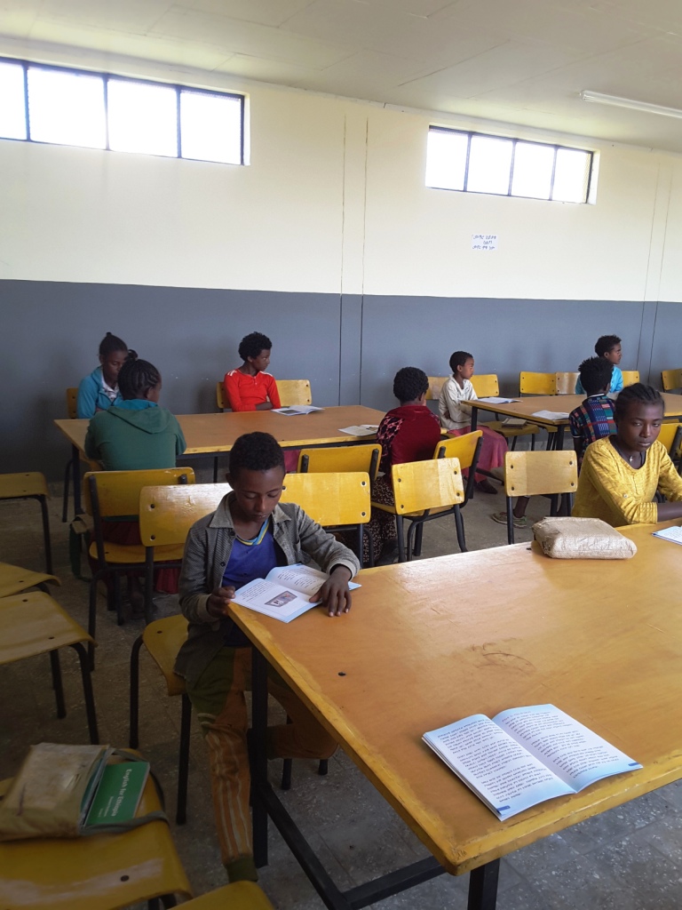 Students in Library